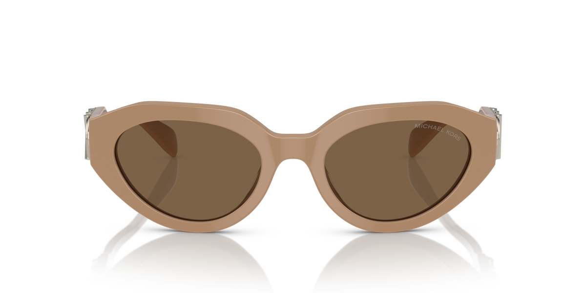 Gafas de Sol Michael Kors Empire Oval MK2192 Camello y Marrón Sólido