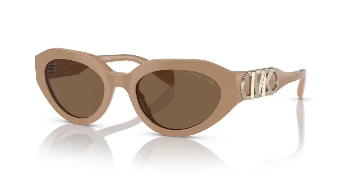 Gafas de Sol Michael Kors Empire Oval MK2192 Camello y Marrón Sólido