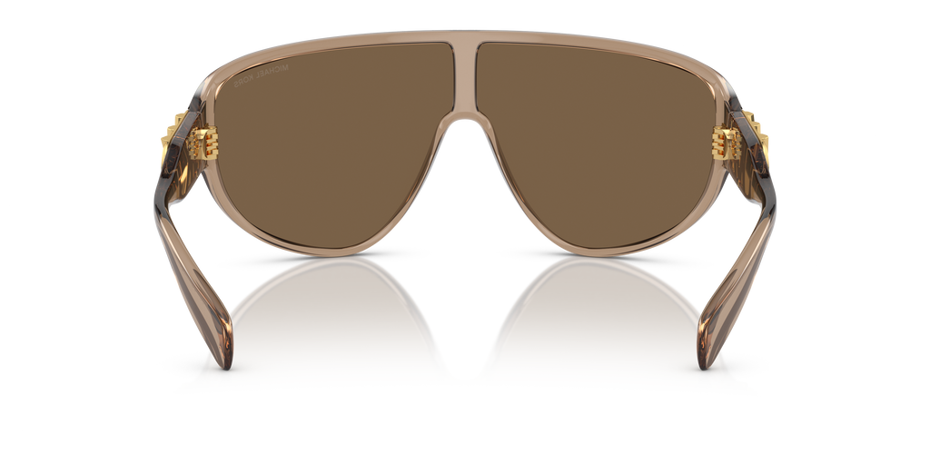 Gafas de Sol Michael Kors Empire Shield MK2194 Marrón Traslúcido y Marrón Oscuro