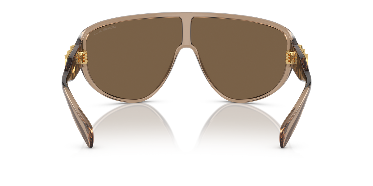 Gafas de Sol Michael Kors Empire Shield MK2194 Marrón Traslúcido y Marrón Oscuro