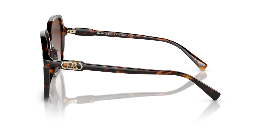 Gafas de Sol Michael Kors Jasper MK2196U Carey Oscuro y Marrón Degradé