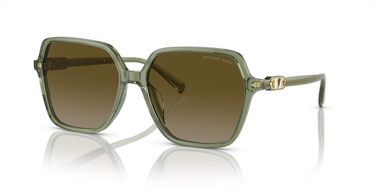 Gafas de Sol Michael Kors Jasper MK2196U Verde Traslúcido y Verde Degradé