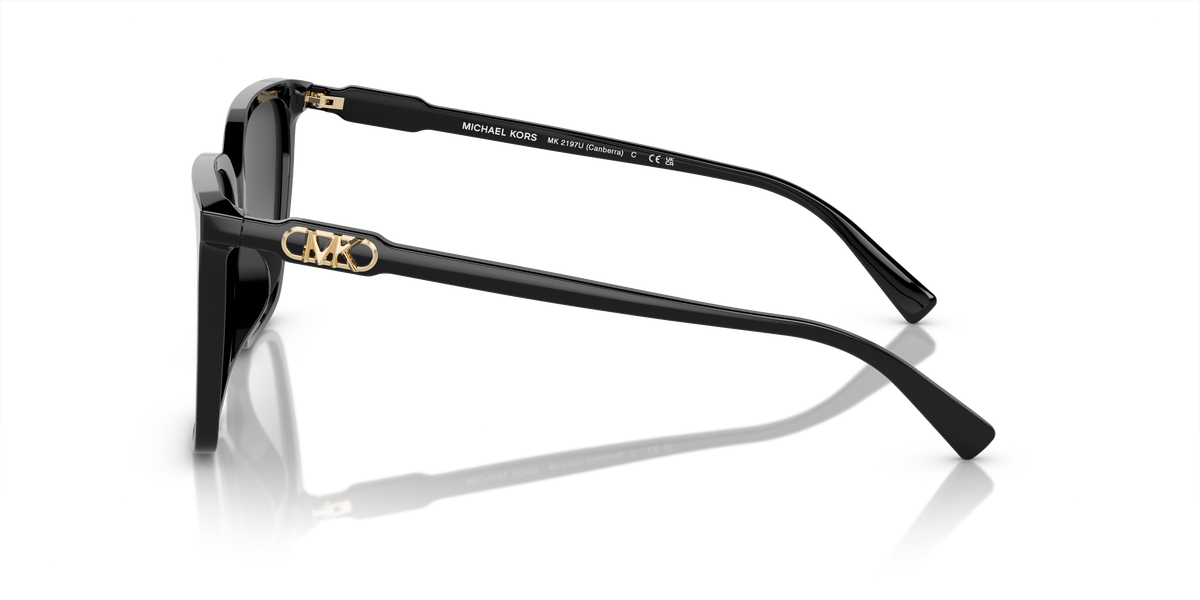 Gafas de Sol Michael Kors Canberra MK2197U Negro y Gris Oscuro Degradé