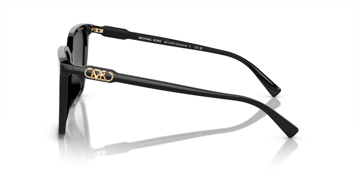 Gafas de Sol Michael Kors Canberra MK2197U Negro y Gris Degradé Polarizado