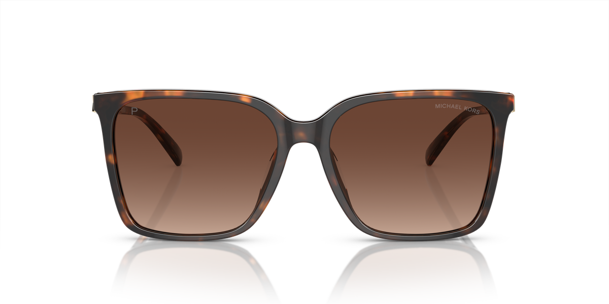 Gafas de Sol Michael Kors Canberra MK2197U Carey Oscuro y Marrón Degradé Polarizado