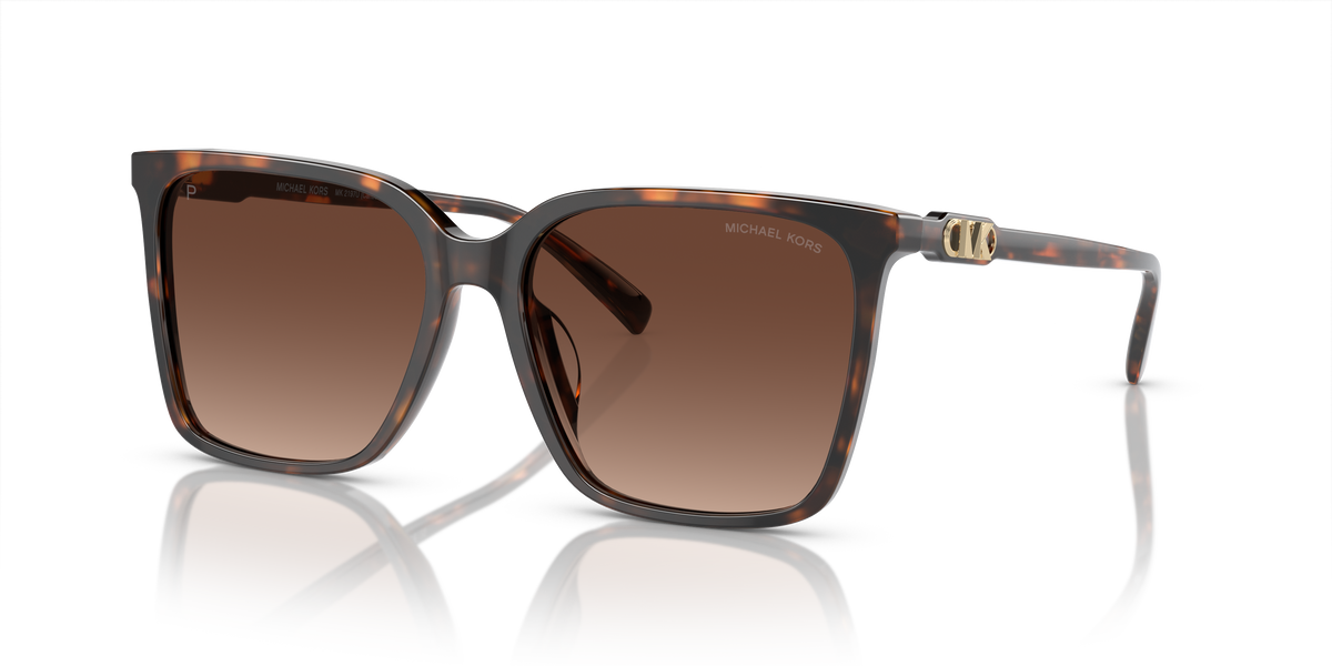 Gafas de Sol Michael Kors Canberra MK2197U Carey Oscuro y Marrón Degradé Polarizado