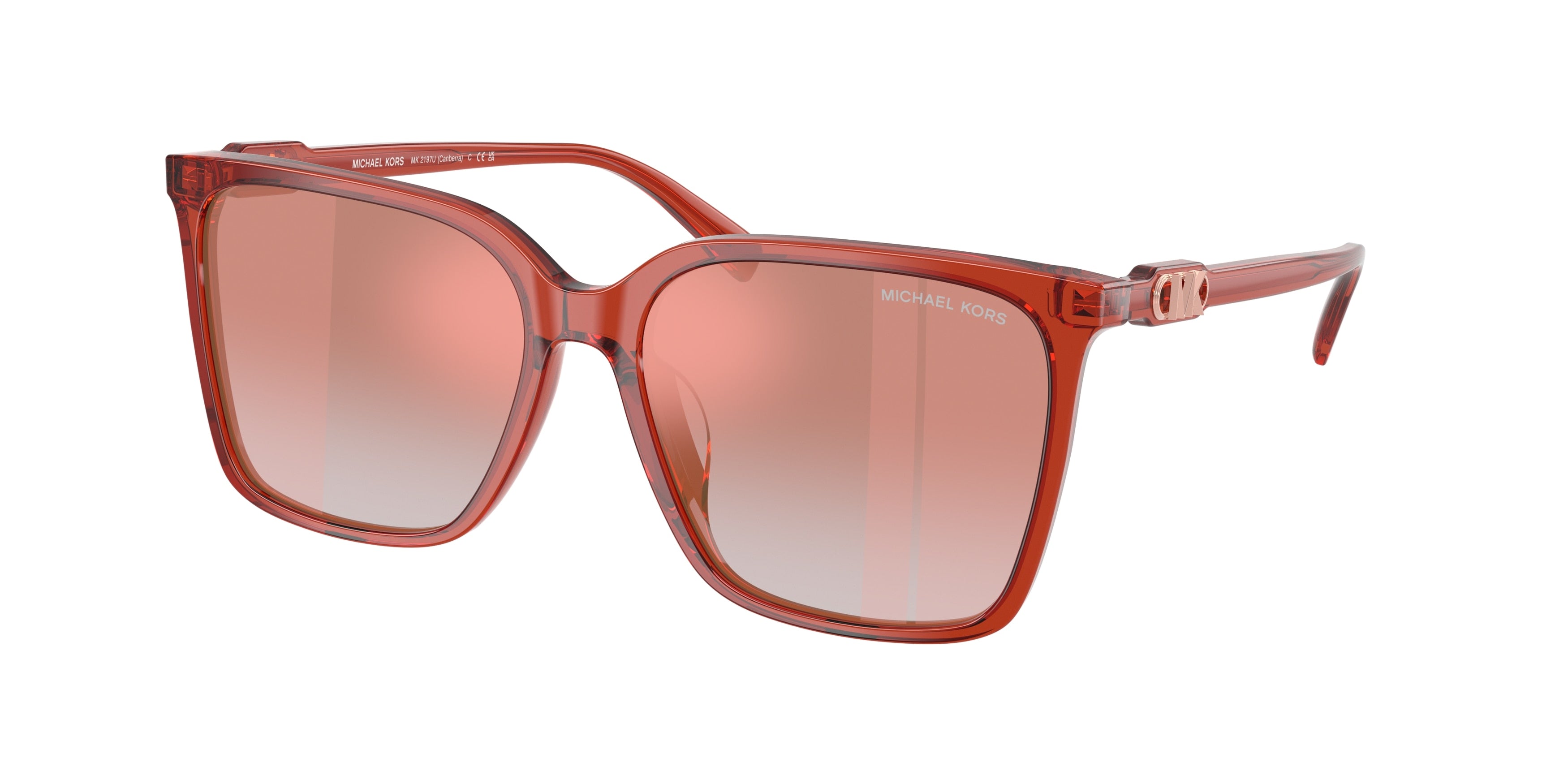 Gafas de Sol Michael Kors Canberra MK2197U Soft Pink y Rosa Espejado