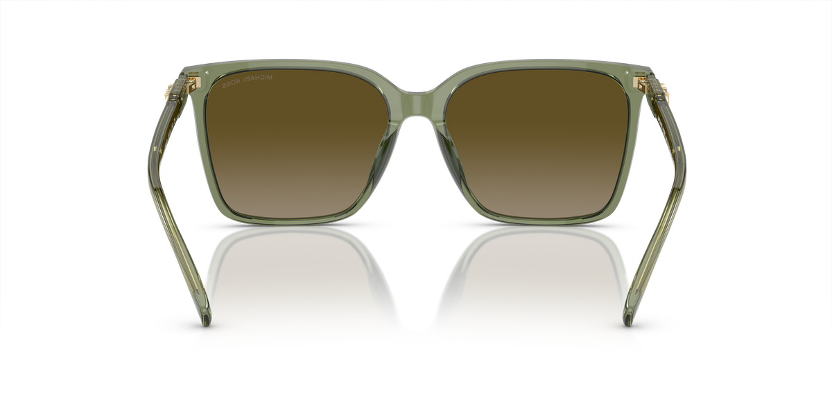 Gafas de Sol Michael Kors Canberra MK2197U Verde Traslúcido y Verde Degradé