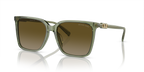 Gafas de Sol Michael Kors Canberra MK2197U Verde Traslúcido y Verde Degradé