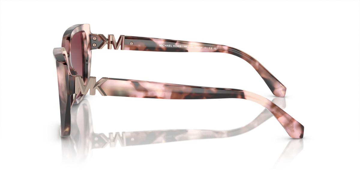 Gafas de Sol Michael Kors Acadia MK2199 Tortuga rosa nacarada y Borgoña Degradé