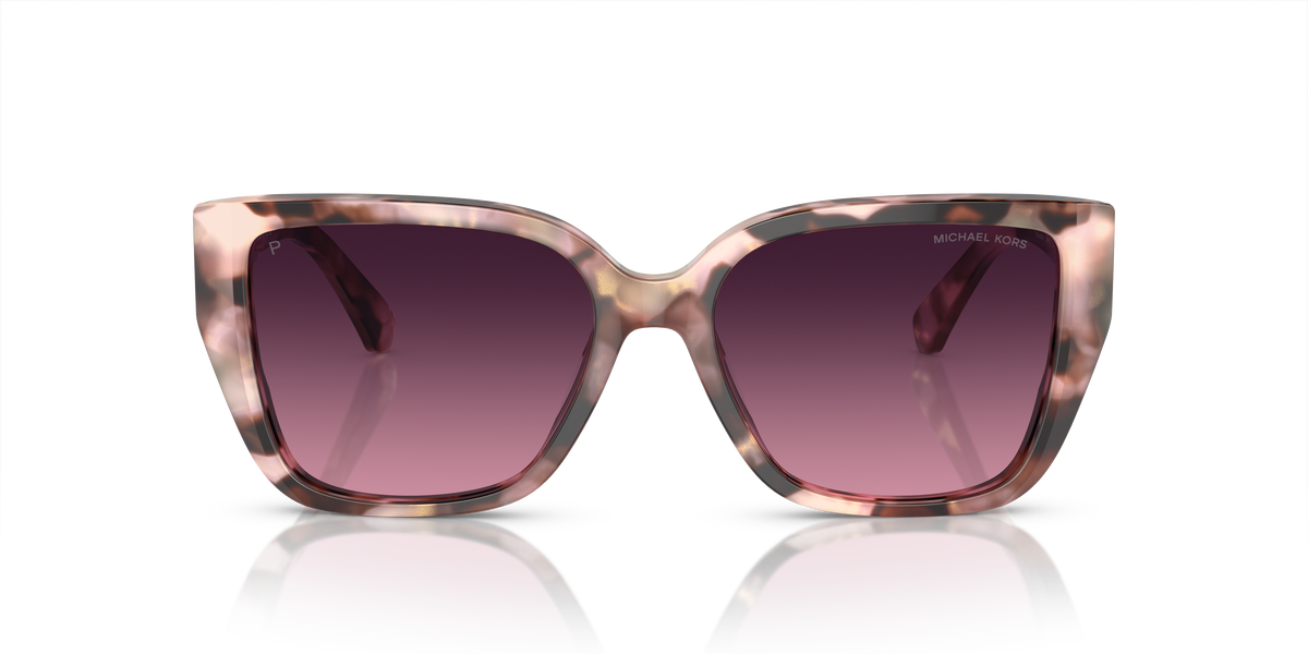 Gafas de Sol Michael Kors Acadia MK2199 Tortuga rosa nacarada y Borgoña Degradé Polarizado