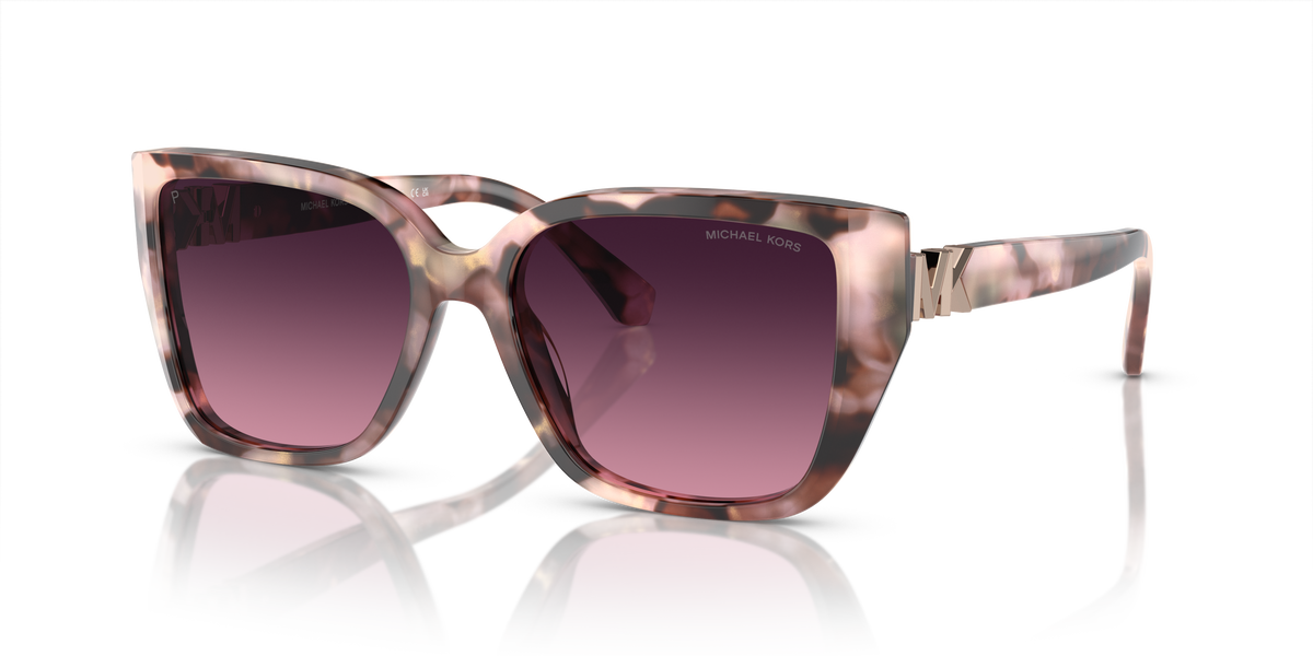 Gafas de Sol Michael Kors Acadia MK2199 Tortuga rosa nacarada y Borgoña Degradé Polarizado