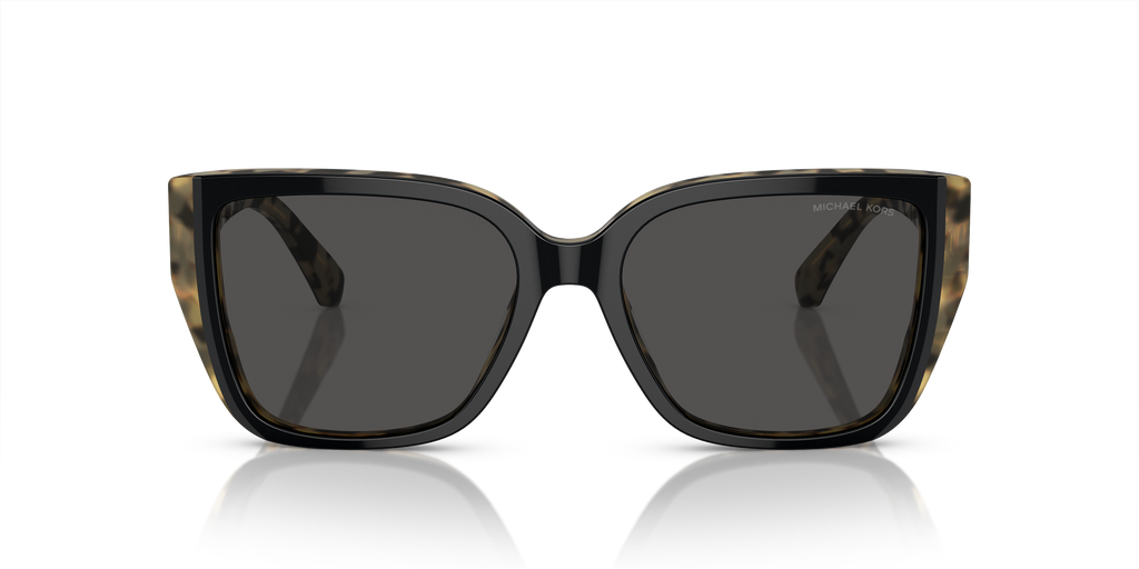 Gafas de Sol Michael Kors Acadia MK2199 Bicapa Negro/Ambar Tortuga y Gris Oscuro Sólido