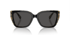Gafas de Sol Michael Kors Acadia MK2199 Bicapa Negro/Ambar Tortuga y Gris Oscuro Sólido