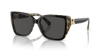 Gafas de Sol Michael Kors Acadia MK2199 Bicapa Negro/Ambar Tortuga y Gris Oscuro Sólido
