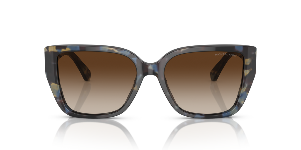 Gafas de Sol Michael Kors Acadia MK2199 Tortuga azul brillante y Marrón Degradé