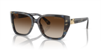 Gafas de Sol Michael Kors Acadia MK2199 Tortuga azul brillante y Marrón Degradé