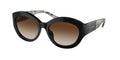 Gafas de Sol Michael Kors Brussels MK2204U Negro y Marrón Degradé