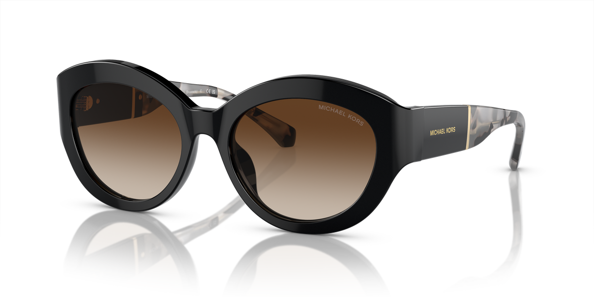 Gafas de Sol Michael Kors Brussels MK2204U Negro y Marrón Degradé