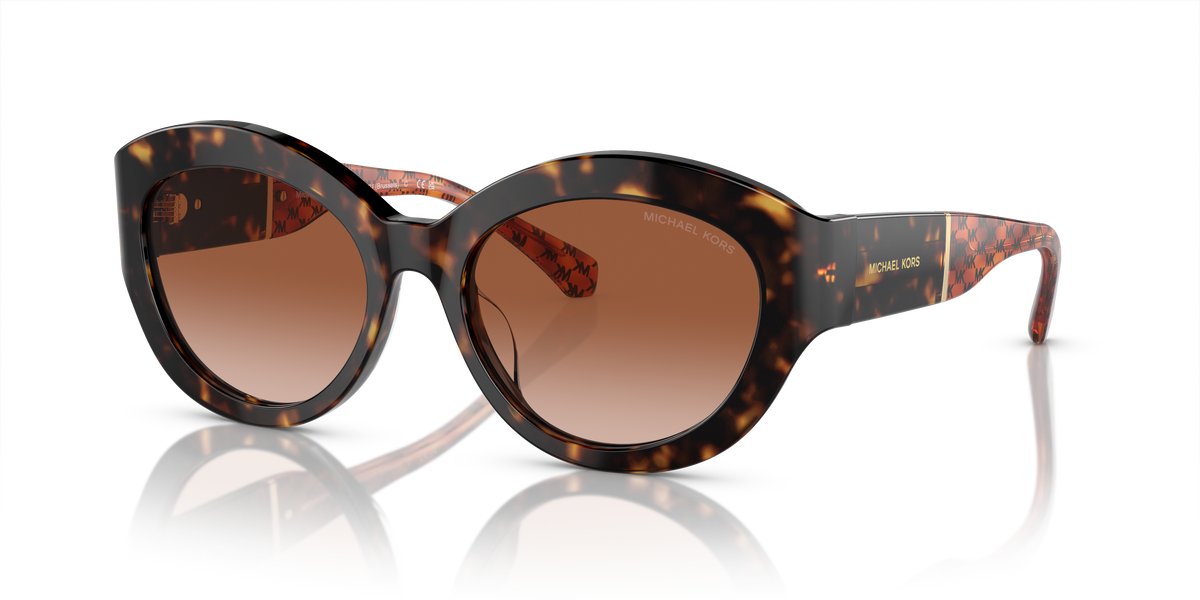 Gafas de Sol Michael Kors Brussels MK2204U Carey Oscuro y Marrón Degradé
