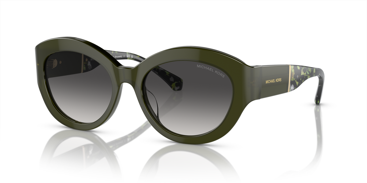 Gafas de Sol Michael Kors Brussels MK2204U Verde Ópalo y Gris Claro Degradé