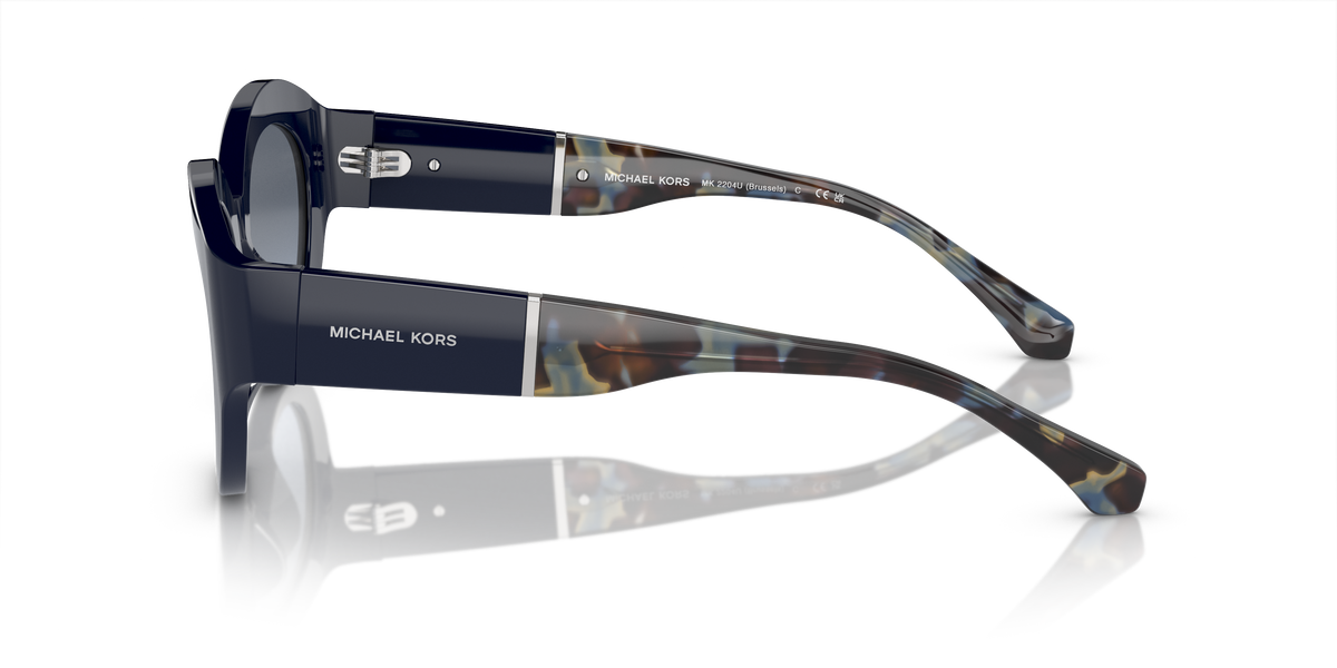 Gafas de Sol Michael Kors Brussels MK2204U Azul y Gris y Azul Degradé