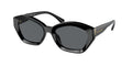 Gafas de Sol Michael Kors Bel Air MK2209U Negro y Gris Oscuro Sólido