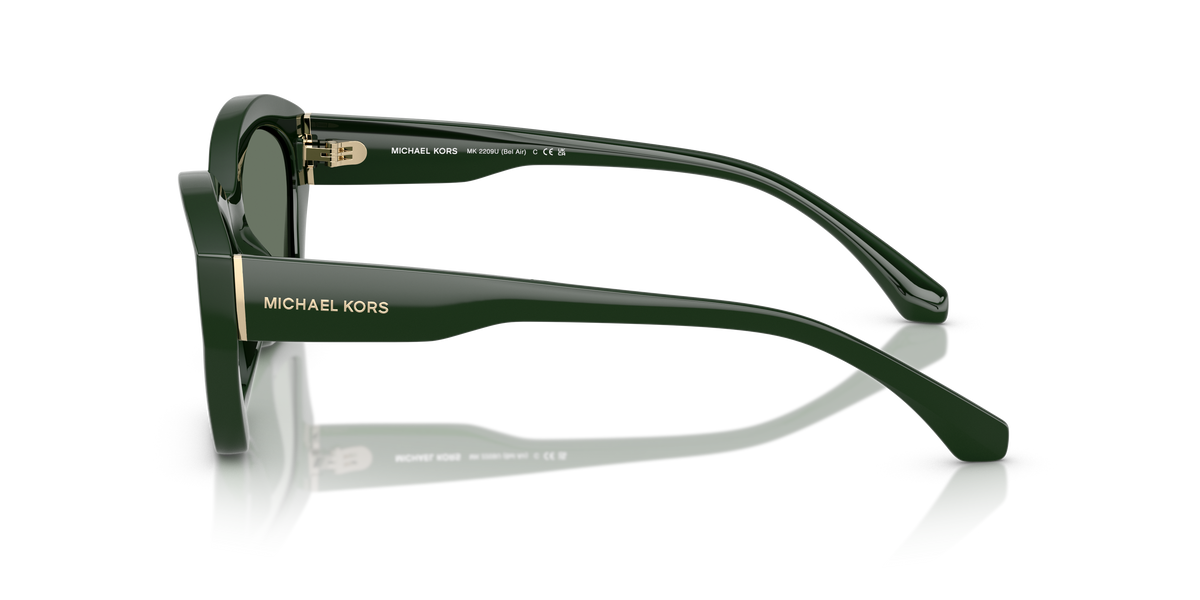 Gafas de Sol Michael Kors Bel Air MK2209U Bosco y Verde Sólido