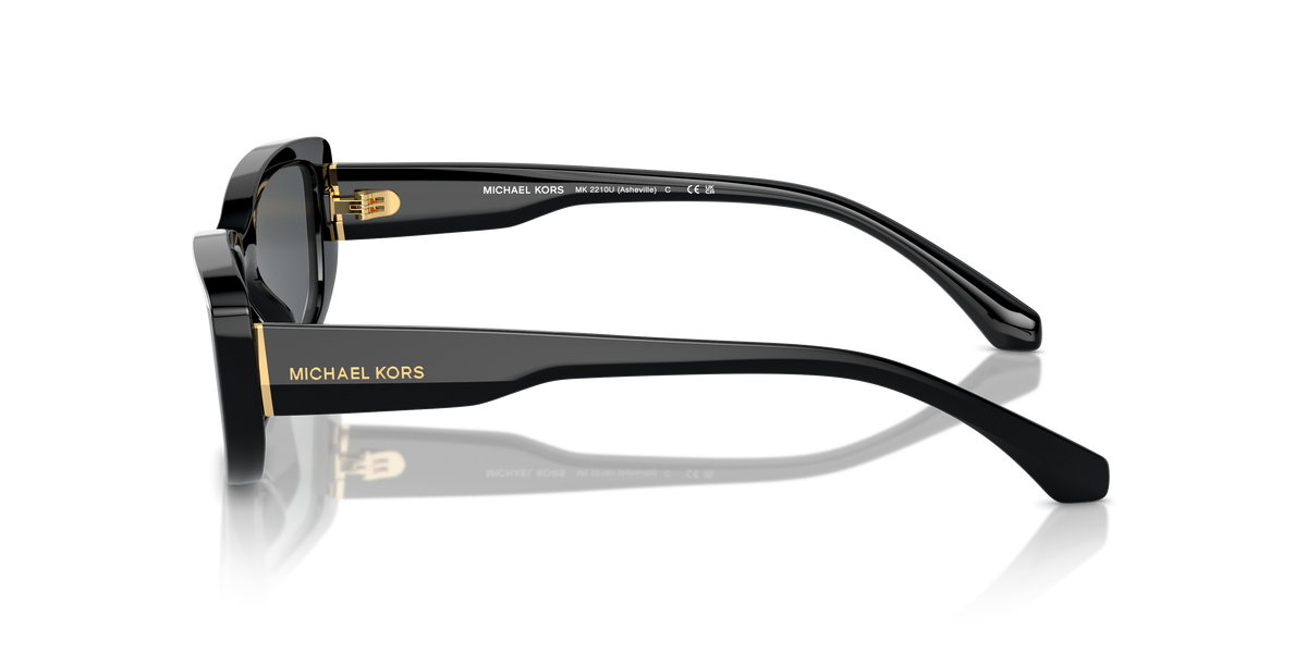 Gafas de Sol Michael Kors Asheville MK2210U Negro y Gris Oscuro Sólido