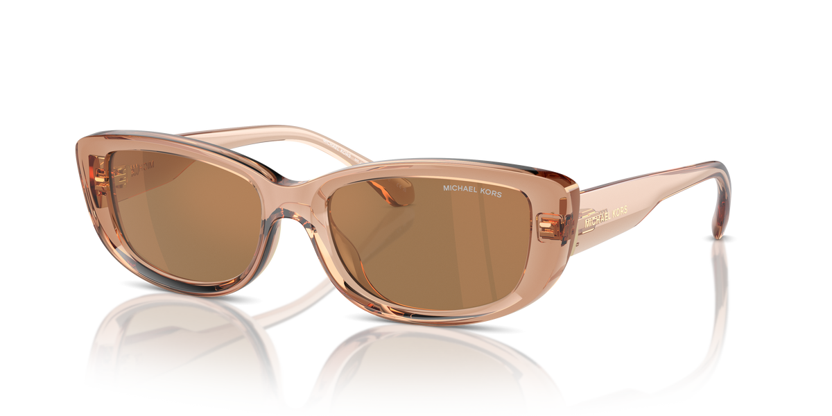 Gafas de Sol Michael Kors Asheville MK2210U Marrón Traslúcido y Marrón y Negro