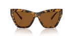 Gafas de Sol Michael Kors Dubai MK2211U Carey Oscuro y Ámbar Sólido
