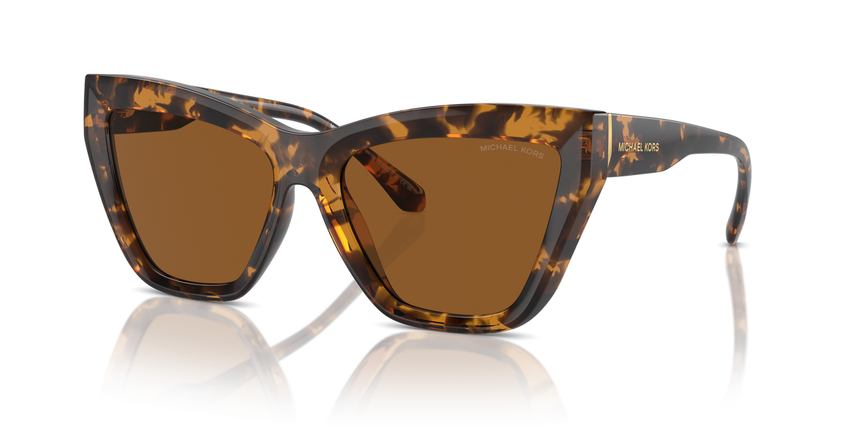Gafas de Sol Michael Kors Dubai MK2211U Carey Oscuro y Ámbar Sólido
