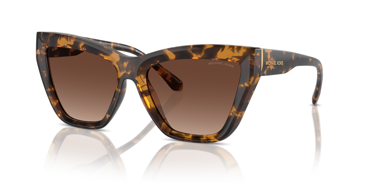 Gafas de Sol Michael Kors Dubai MK2211U Carey Oscuro y Marrón Degradé Polarizado
