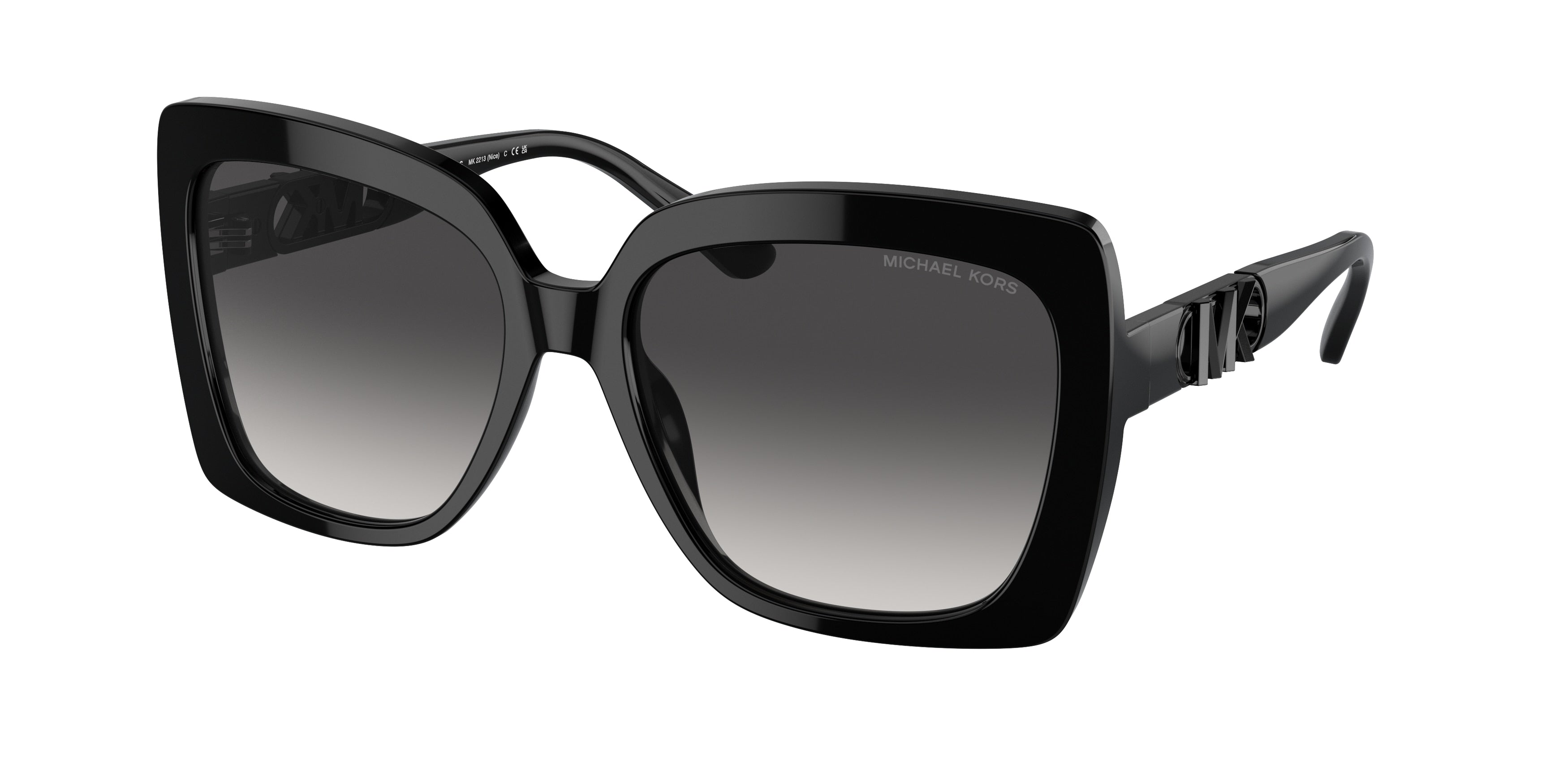 Gafas de Sol Michael Kors Nice MK2213 Negro y Gris Oscuro Degradé