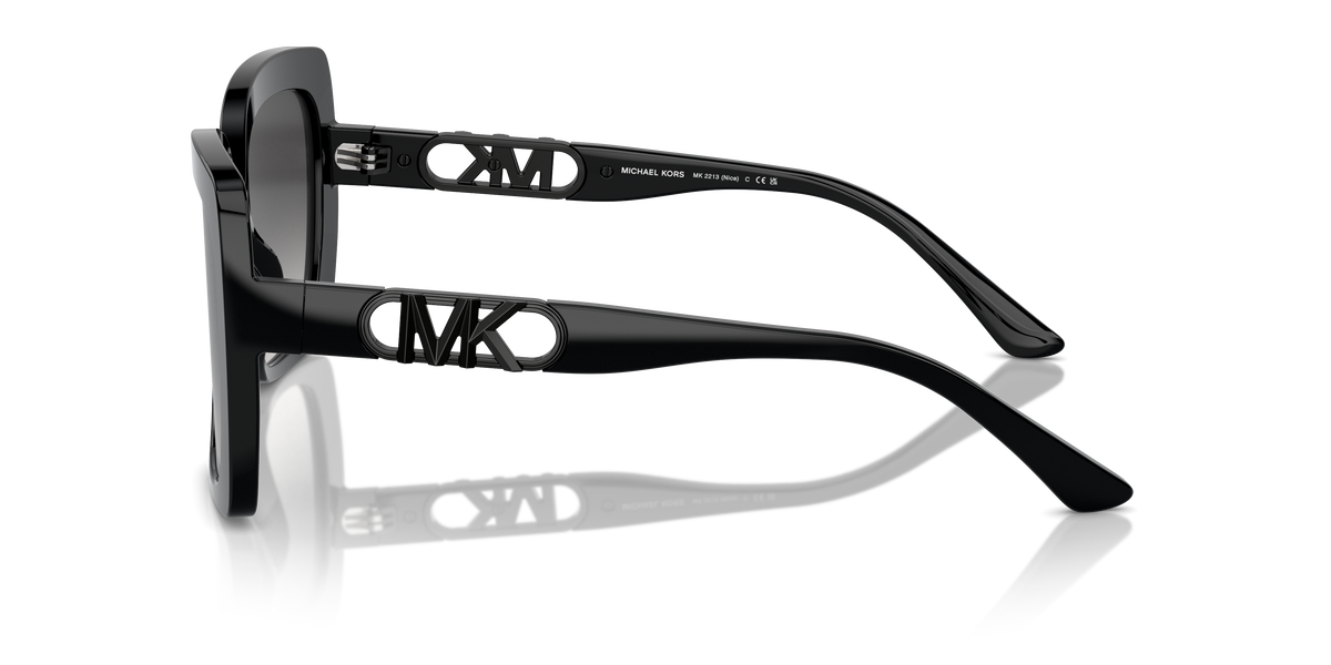 Gafas de Sol Michael Kors Nice MK2213 Negro y Gris Oscuro Degradé