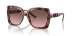 Gafas de Sol Michael Kors Nice MK2213 Carey estampado ciruela y Cordobán Degradé