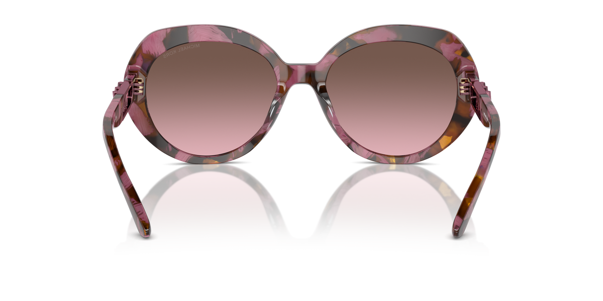 Gafas de Sol Michael Kors San Lucas MK2214U Carey estampado ciruela y Cordobán Degradé