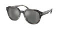 Gafas de Sol Michael Kors Eger MK2216U Cuerno Negro y Gris