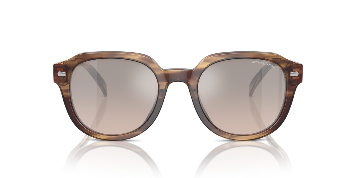 Gafas de Sol Michael Kors Eger MK2216U Cuerno Marrón y Marrón y Negro