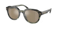 Gafas de Sol Michael Kors Eger MK2216U Cuerno Verde Olivo y Verde Olivo