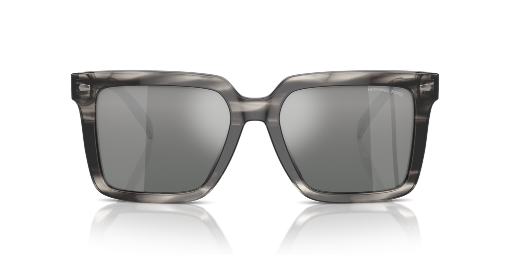 Gafas de Sol Michael Kors Abruzzo MK2217U Cuerno Negro y Gris