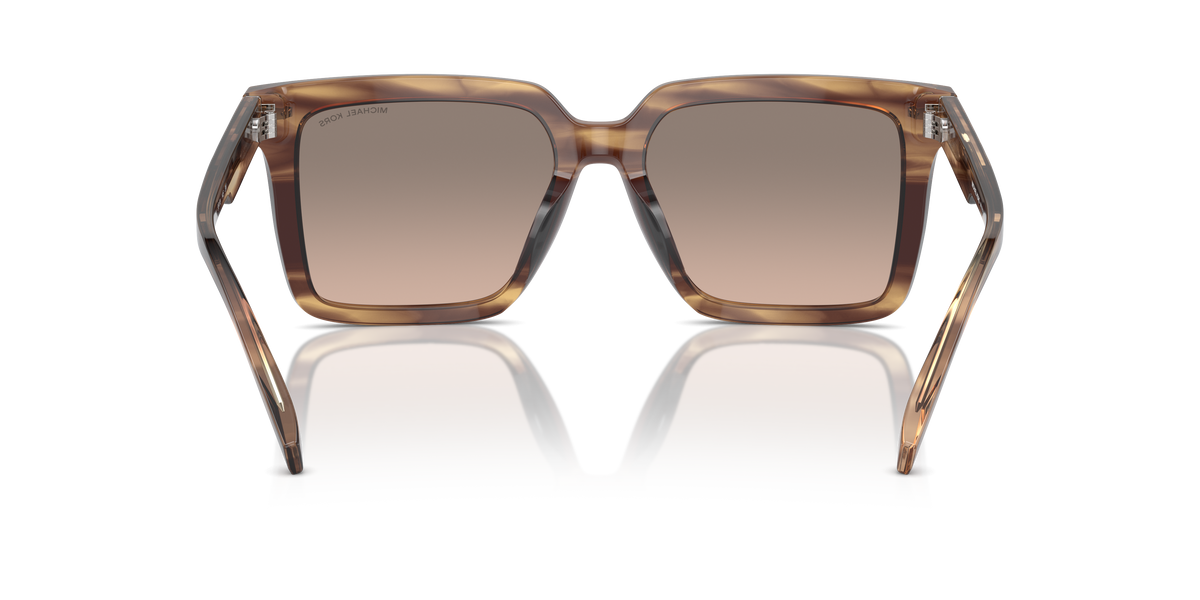 Gafas de Sol Michael Kors Abruzzo MK2217U Cuerno Marrón y Marrón y Negro