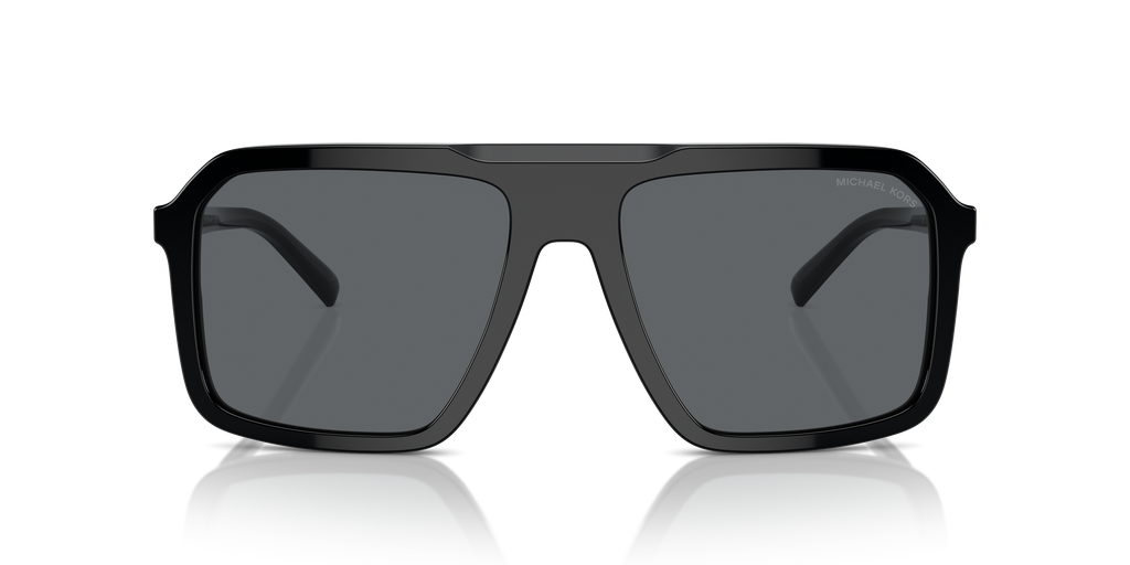 Gafas de Sol Michael Kors Murren MK2218U Negro y Gris Oscuro Sólido