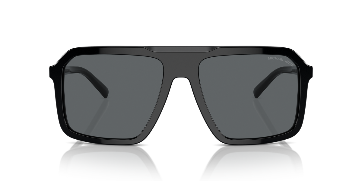 Gafas de Sol Michael Kors Murren MK2218U Negro y Gris Oscuro Sólido