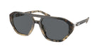 Gafas de Sol Michael Kors Zurich MK2219U Tortuga degradado con gris oscuro y Gris Oscuro Sólido