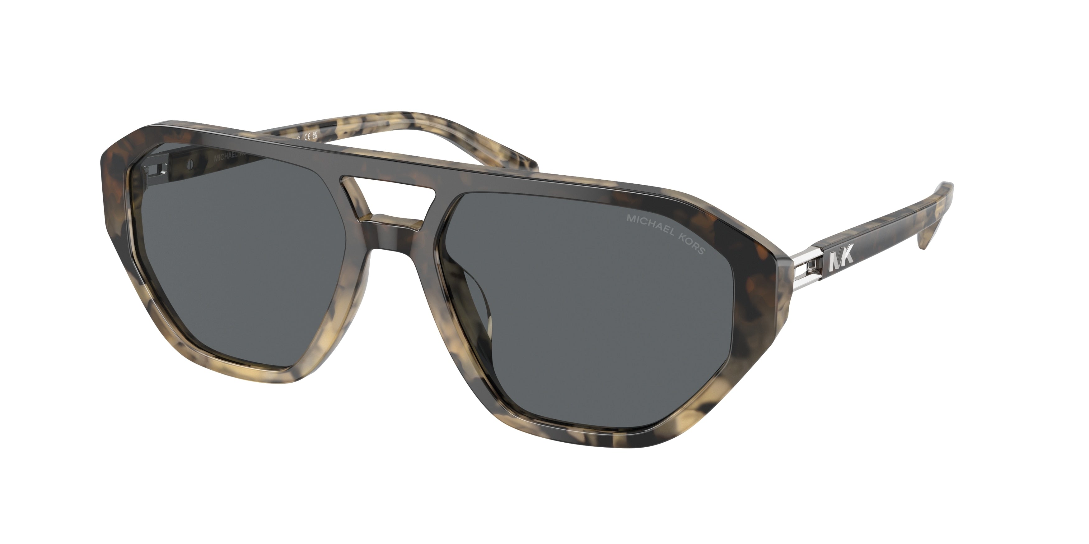 Gafas de Sol Michael Kors Zurich MK2219U Tortuga degradado con gris oscuro y Gris Oscuro Sólido