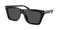 Gafas de Sol Michael Kors Pebble Beach MK2225U Negro y Gris Oscuro Sólido