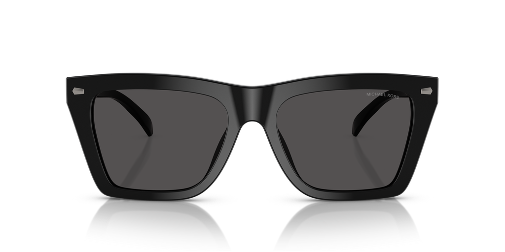 Gafas de Sol Michael Kors Pebble Beach MK2225U Negro y Gris Oscuro Sólido