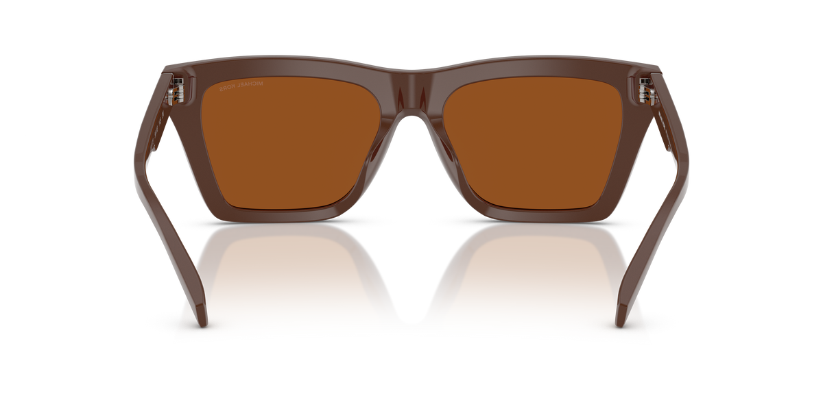 Gafas de Sol Michael Kors Pebble Beach MK2225U Nuez moscada sólido y Marrón Sólido