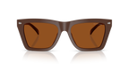 Gafas de Sol Michael Kors Pebble Beach MK2225U Nuez moscada sólido y Marrón Sólido